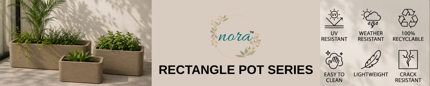 Rectangle Pot series
