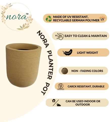 Big Iris Round Pot - 20''