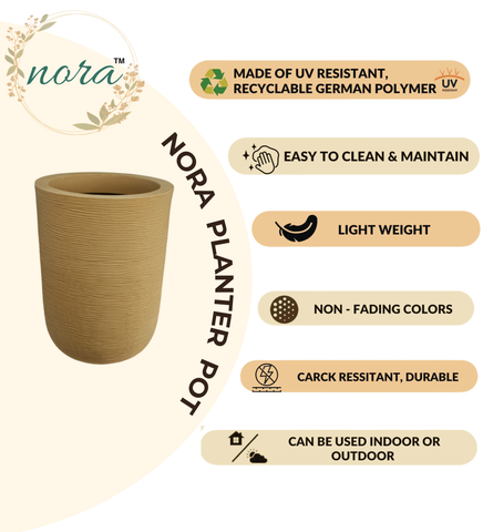 Big Iris Round Pot - 24''