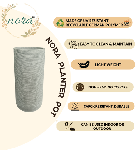 Medium Iris Round Pot - 24''