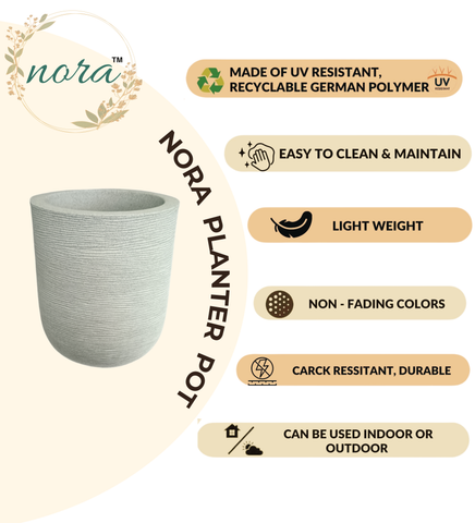 Big Iris Round Pot - 20''