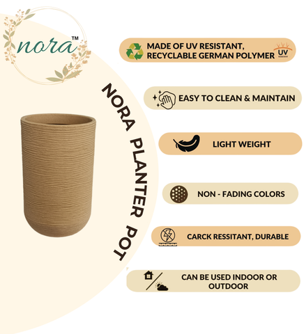 Medium Iris Round Pot -18"