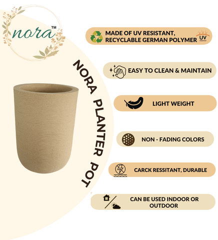 Big Iris Round Pot - 24''