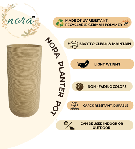 Medium Iris Round Pot - 24''