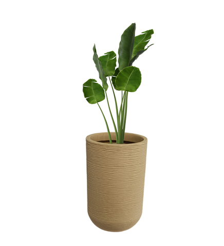 Medium Iris Round Pot -18"