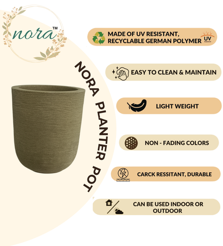 Big Iris Round Pot - 20''