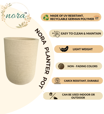 Big Iris Round Pot - 24''