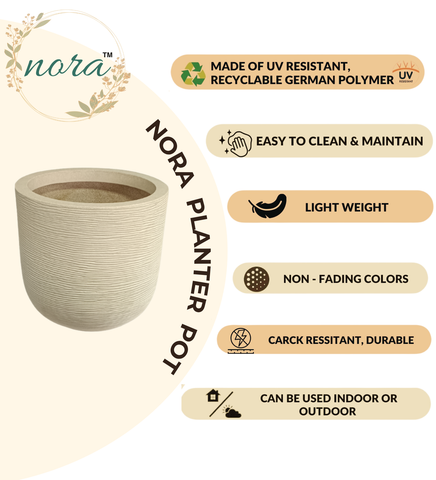 Big Iris Round Pot - 16''