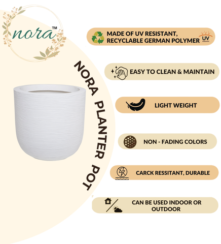 Big Iris Round Pot - 16''